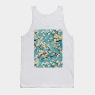 Almond Blossom Pattern, Vincent van Gogh Tank Top